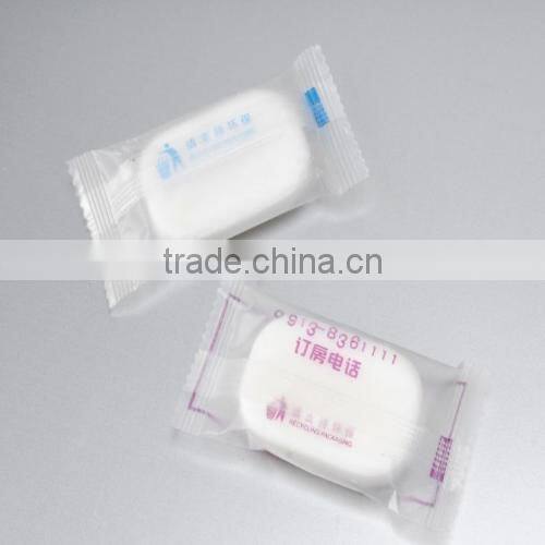 Round Transparent Wholesale Mini Custom Hotel Soap