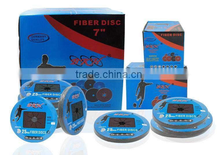 4 1/2" 115x22mm Silicon Carbide fibre sanding disc For Concrete