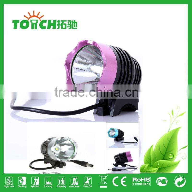 super bright Motobike bicycle Front Light HeadLight CRE E XM-L T6 LED use 18650 battery waterproof for Riding Light HeadLamp