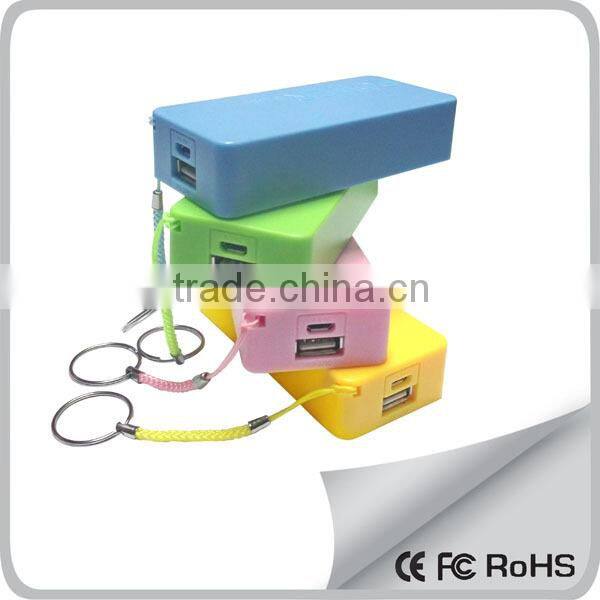 Your Best Choice Small Size Power Bank 3000mah with Perfume Smell and Keychain