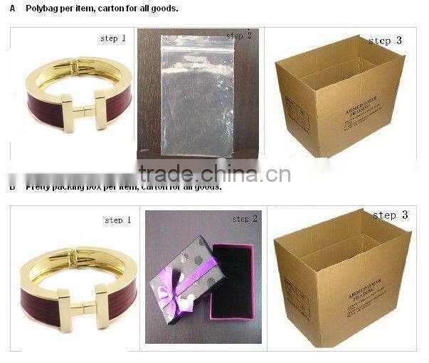 Gold Leather Keychain Holder For Wholesale