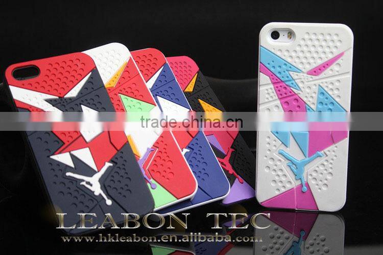 wholesale silicone phone case, hot selling basketball star pattern phone case, for iphone 5 5s case