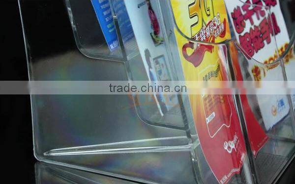 China factory supplies clear a4 acrylic brochure display