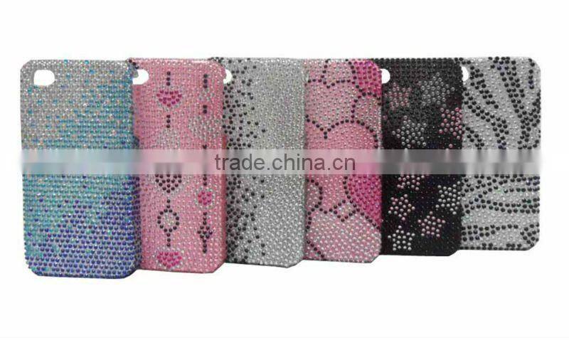 Cell Phone 4S Cover WITH dimond coating