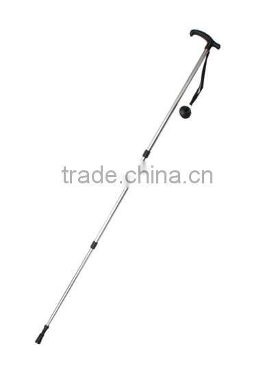 TUV/GS approved 3 sections telescopic aluminium trekking pole