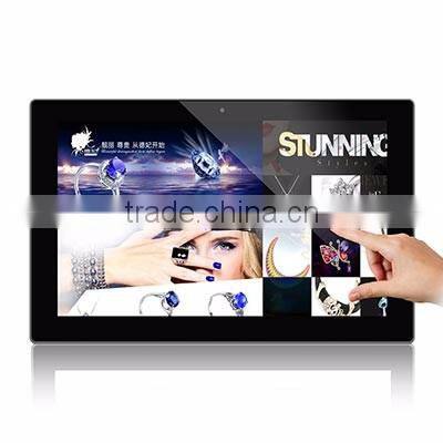 18.5 inch all in one pc support desktop /wall mount player LCD Advertising Player,support custom APP software