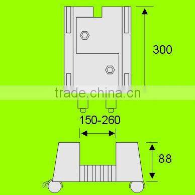 Sweet green after-sale service system new design office furniture shelf CPU holder for computer (CP1113)