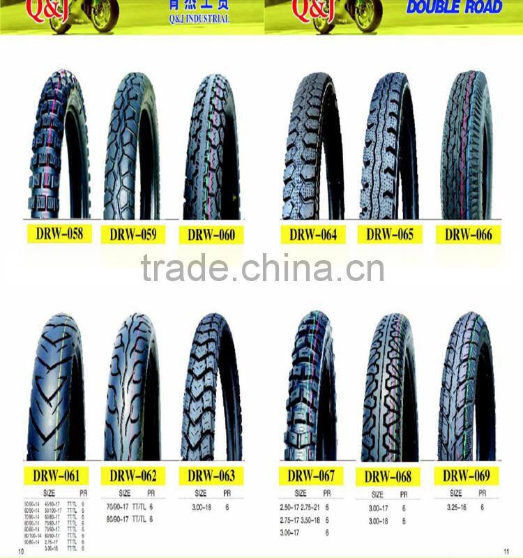 Factory supply high quality motorcycle tyre 80 / 90 - 14 with cheap price