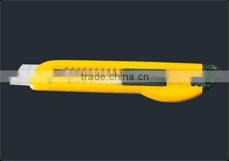 18mm snap off push lock plastic knife Cutter
