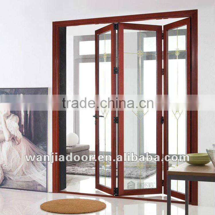 pvc folding door In guangzhou foshan factory price