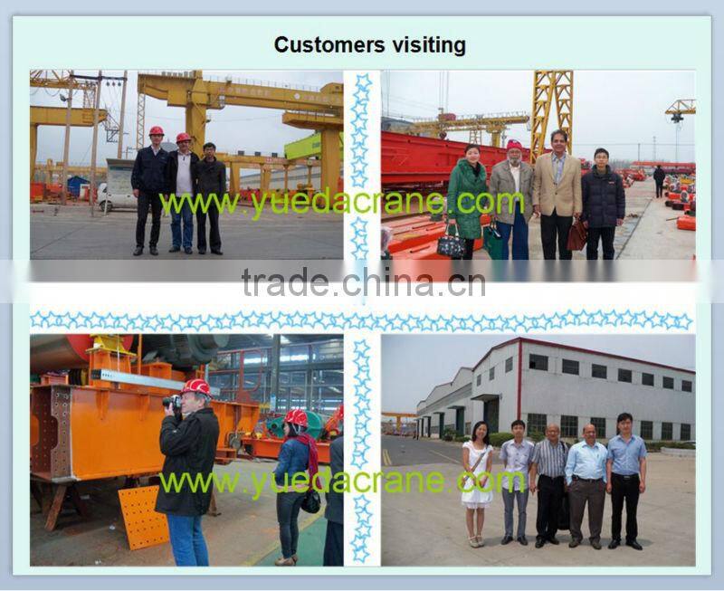 MG model 5~250ton double girder portal crane price