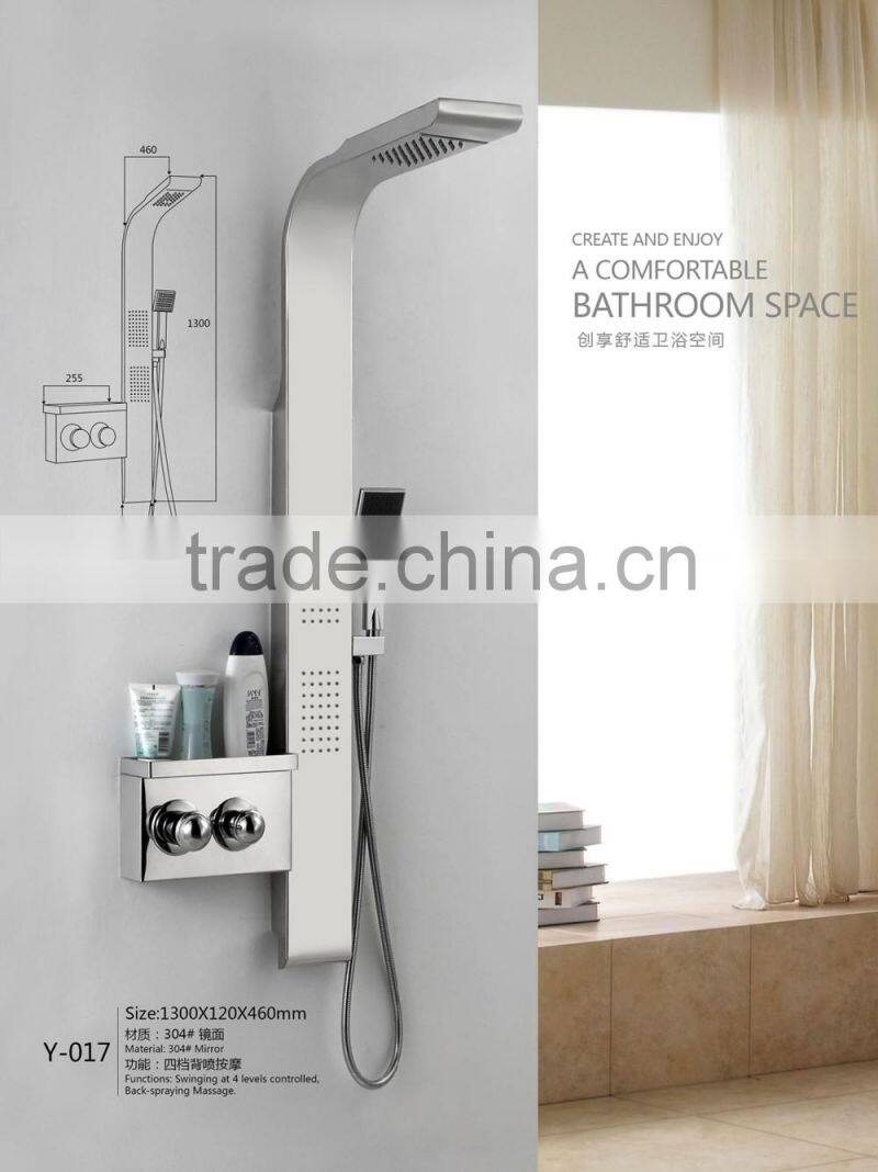 Top bathroom products bath and Shower Panel Y-017
