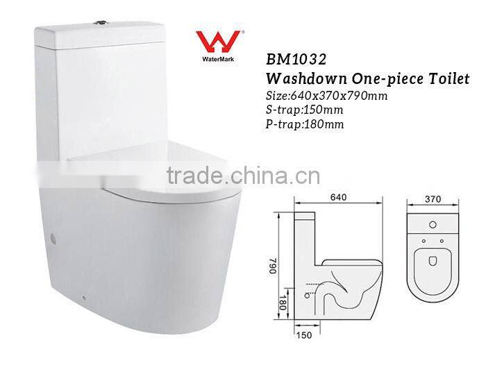 Close Coupled WC Australian watermark toilet suites sanitary BM1032
