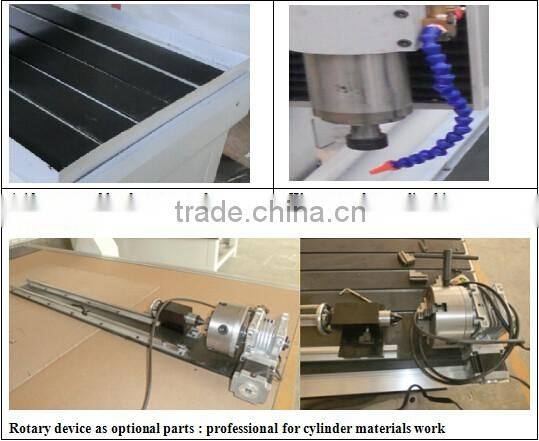 SKM-6060 aluminum mould making machine mini cnc metal engraving machine