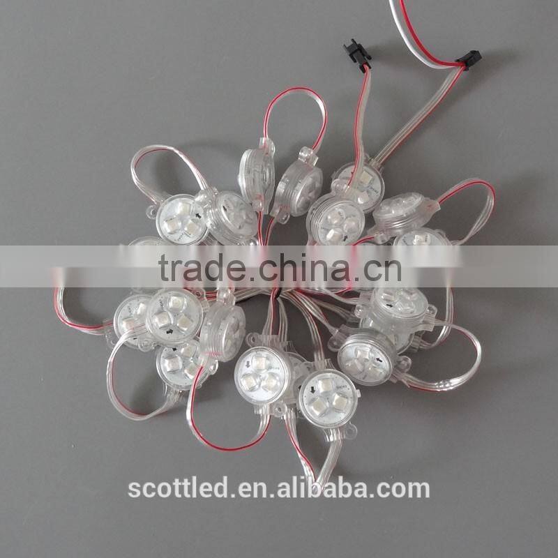 hot selling Outdoor IP67 led dot light ws2801 30mm