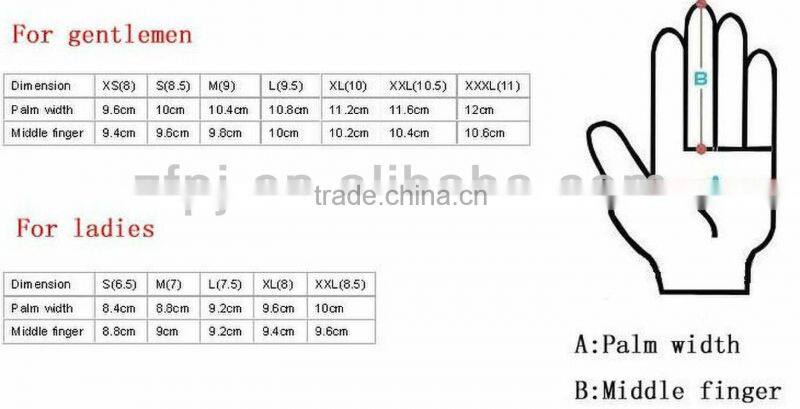 Wholesale ladies wear leather gloves manufacturer in hebei