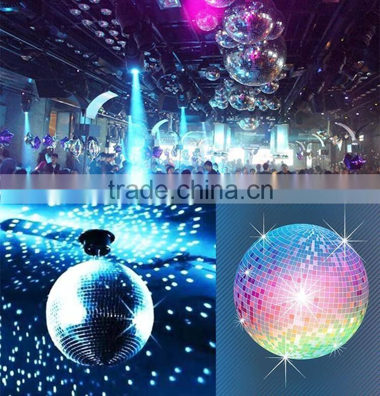 Disco mirror ball /led magic ball for Christmas decoration window/led glass ball light for stage