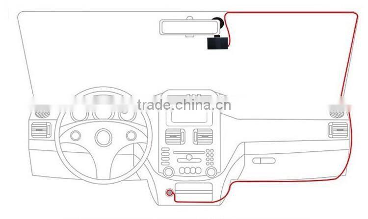 2.7 Inch 1080P Full HD Dual Camera Lens 5.0M Pixel G-Sensor Mini Auto DVR Camera