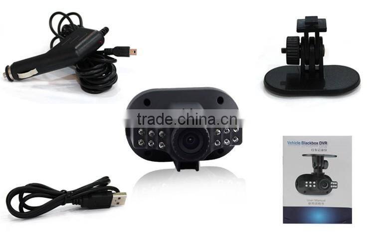 1.5" TFT Screen 1280*720P HD 12 IR LED Night Vision Portable Car DVR