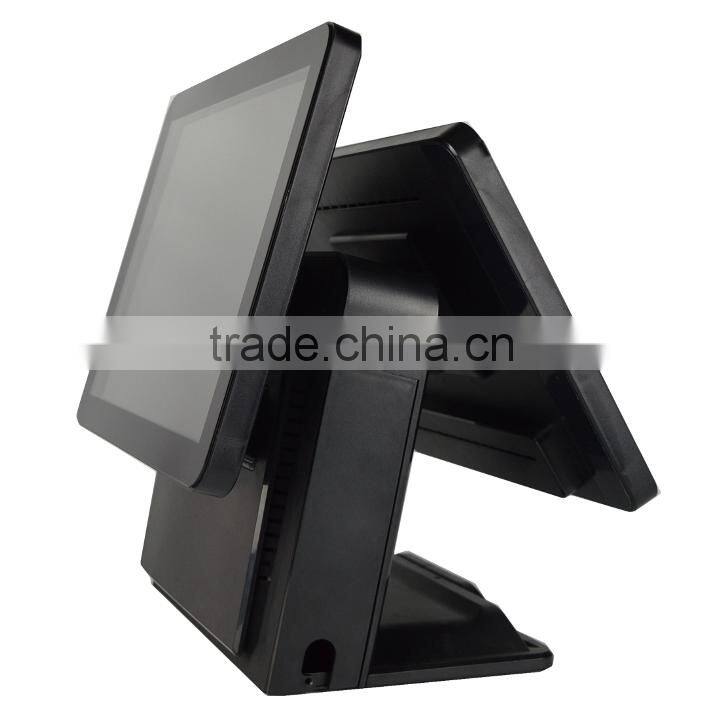 2015 New Style Pos System Dual Screen Touch White IZP010