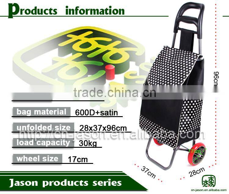 folding luggage cart hot selling eco shopping trolley bag