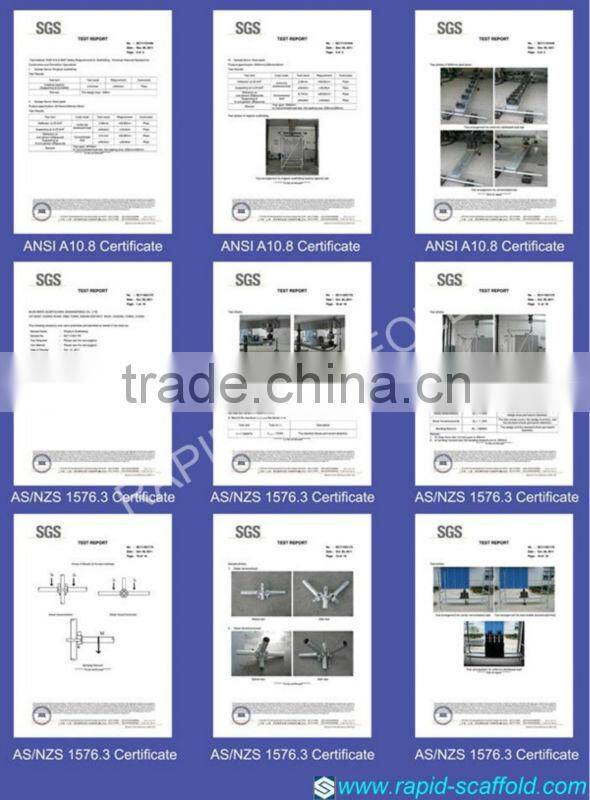 Kwikstage stainless steel scaffolding side bracket