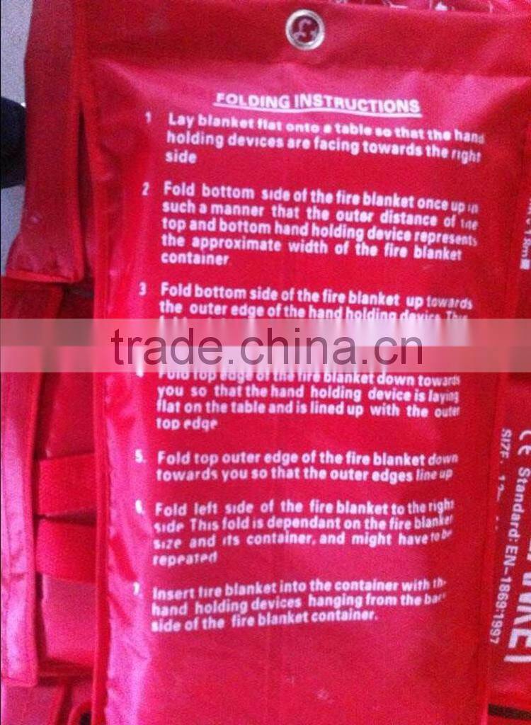 0.84MM 1.5M*1.5M Fiberglass Fire Resistant Blanket