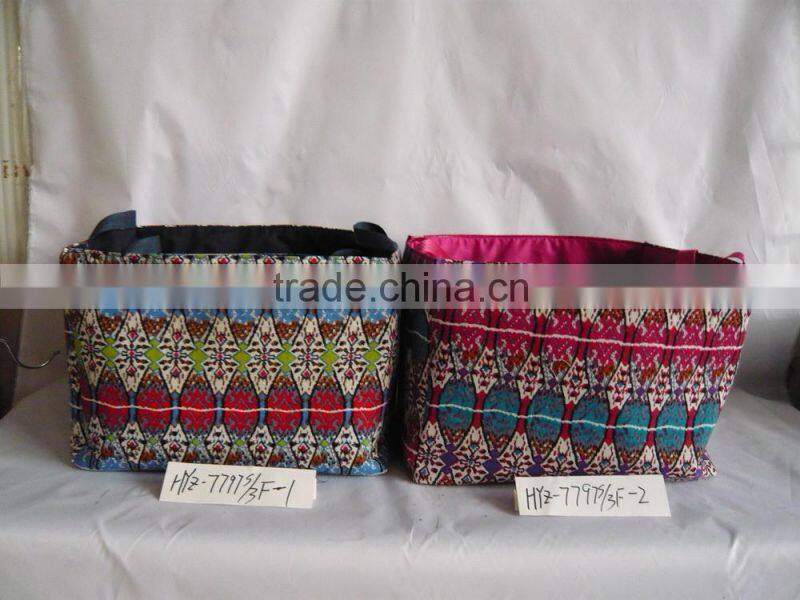 Feature printing storage basket