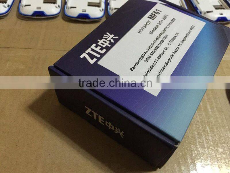 unlocked ZTE MF61 21.6Mbps hotspot router