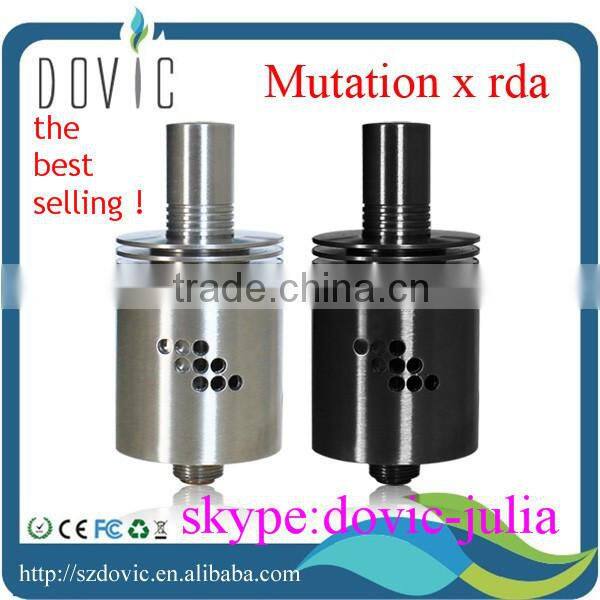 best selling !!! plume veil rda/ mutation x clone atomizer 1:1 clone mutation x rda atomizer