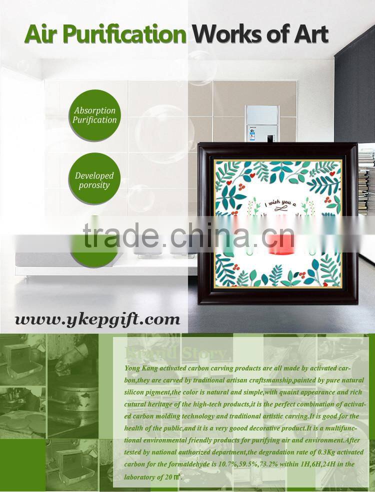 Wholesale beautiful custom modern activated carbon art painting frames