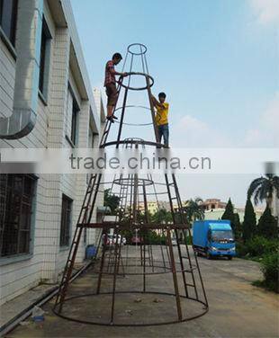 Fancy outside christmas decoration PVC trees