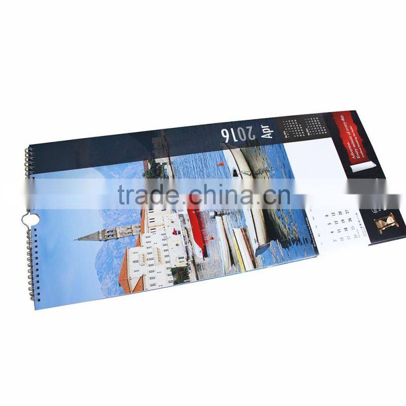 Custom long cane wall scroll calendar