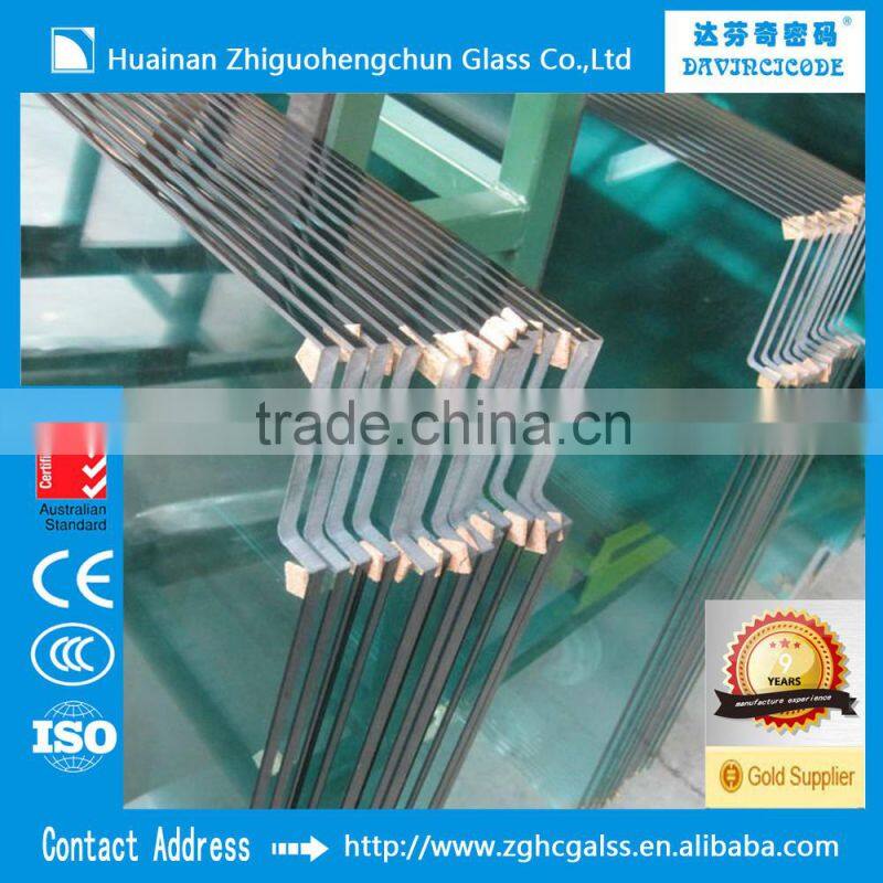 ZGHC 4mm to 19mm clear float glass with CE&ISO9001