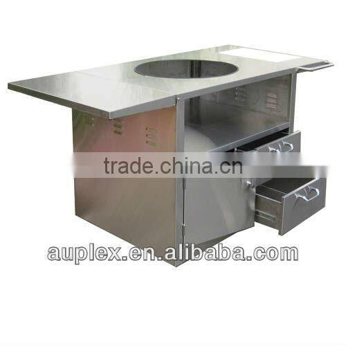 Luxurious mobile kamado ceramic bbq islands