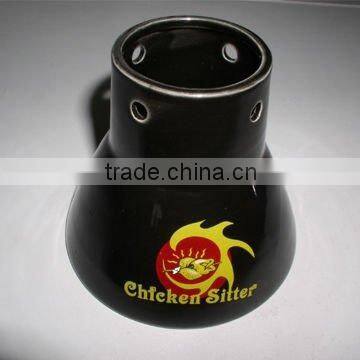 Ceramic Durable BBQ Roaster Manufacturer/Chicken Sitter