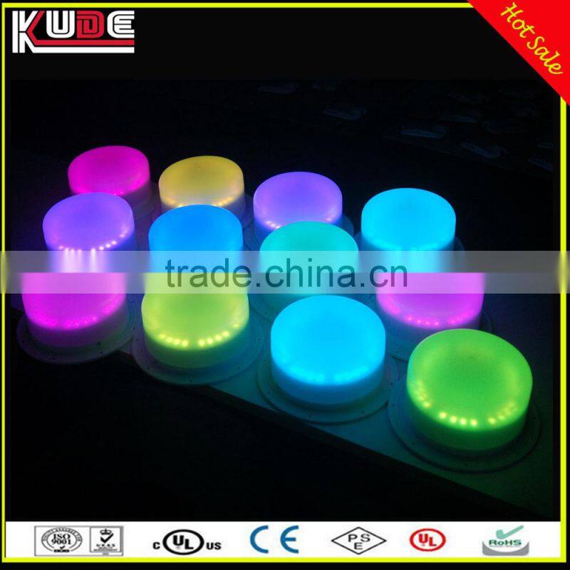 LED battery light base/led furniture spare parts with remote control