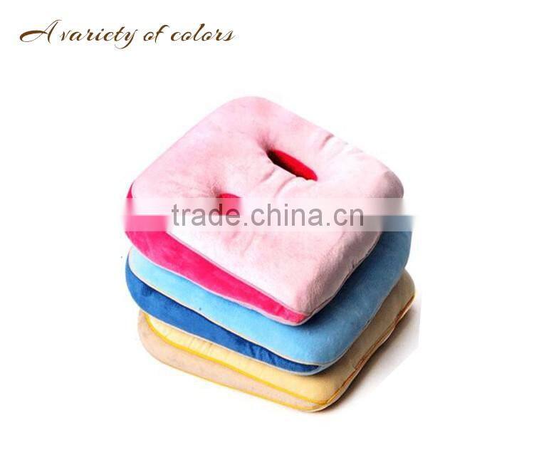 Wedge Memory foam Car Seat Cushion With Holes