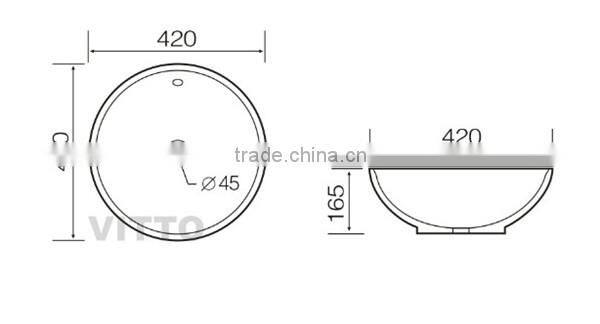 toto design sanitary ware wash basin