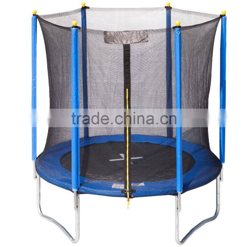 2015 new cheaper trampoline with safety net(6-10ft)