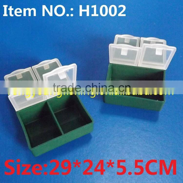 H1002 29*24*5.5CM Carp Fishing Box Plastic Box