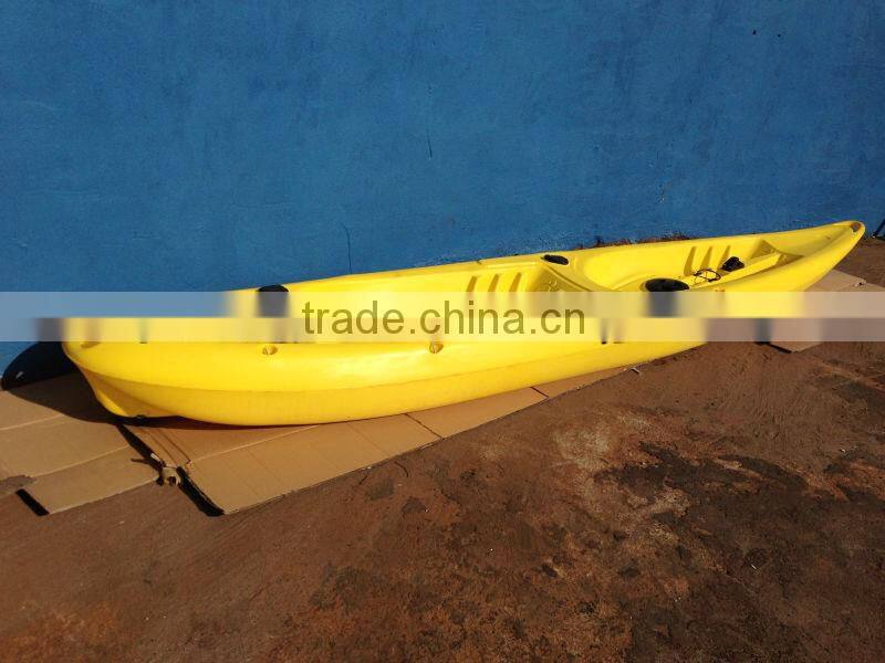 new double fishing boat with 4xflush rod holder with wheel