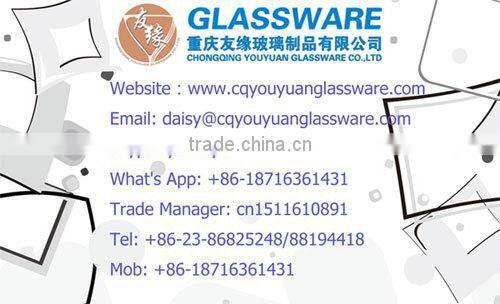 Food grade 1000ml glass wine ice bucket