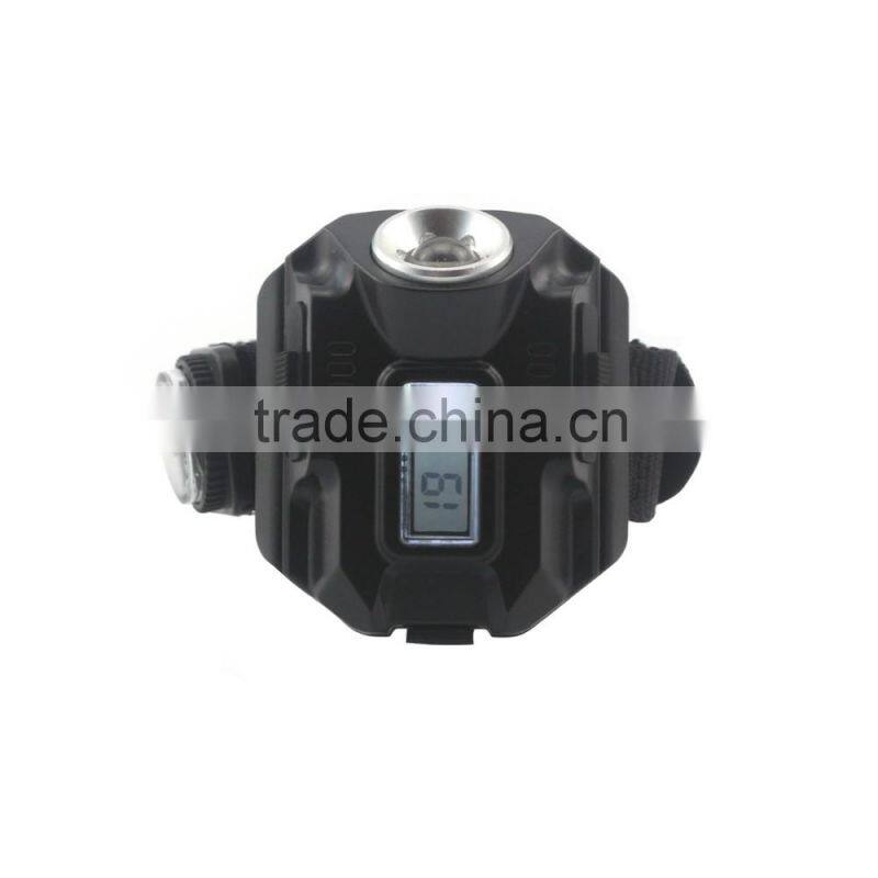 Outdoor Compass Flashlight Torch Lamp Light LED Date Display Wrist Watch Lamp