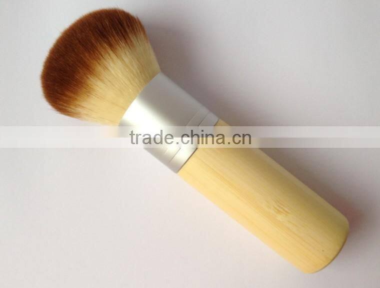Mini Private Label Bamboo Hand Powder Brush