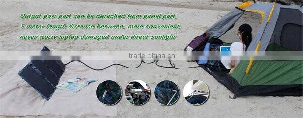 Great Varieties 60W Portable Solar Panel Charger For Laptop And Car