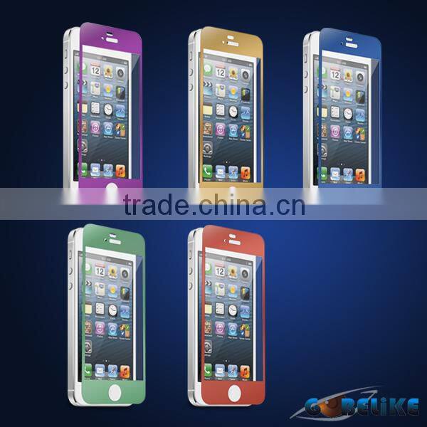New Product!! Colorful Tempered glass screen protector for iPhone