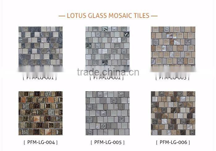 Hot Sale Luxury Triangular Random Mixed Color Spell Shell Mosaic Tiles