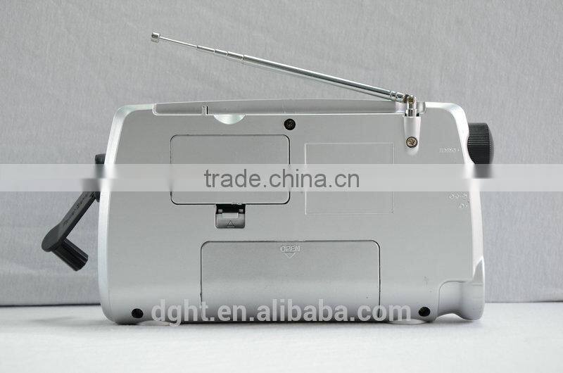 hand crank dynamo rechargeable portable torch radio dealers Radio