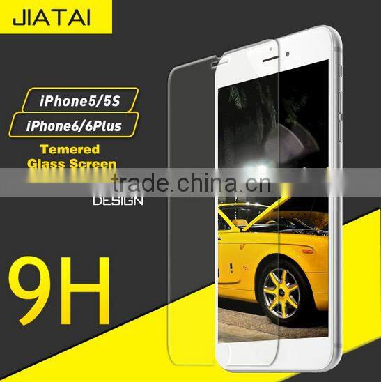 Wholesale 9H screen protector tempered glass films for iphone 6 screen glass